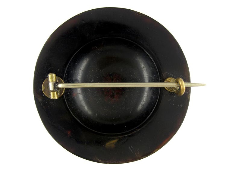 Victorian Pique Brooch