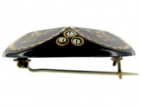 Victorian Pique Brooch