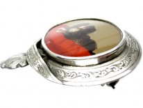 Scottish Dog Garter Brooch