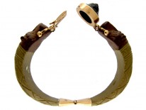 Miniature Vesuvius Lava Stone Child's Bangle