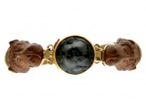 Miniature Vesuvius Lava Stone Child's Bangle