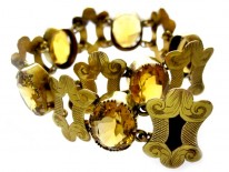 15ct Gold & Citrine Bracelet