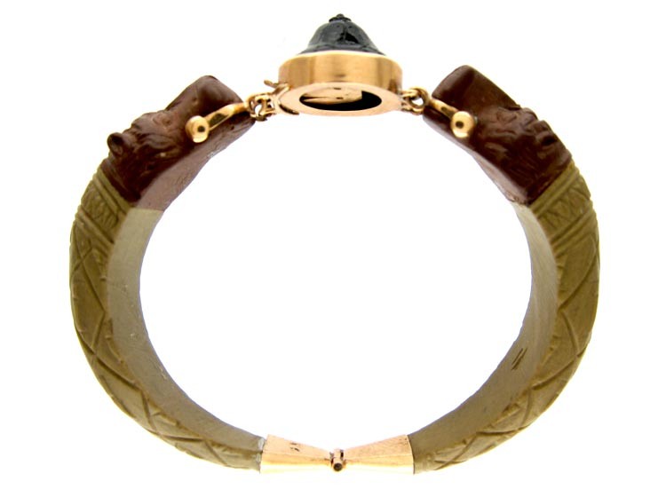 Miniature Vesuvius Lava Stone Child's Bangle