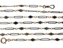 Silver Niello Guard Chain