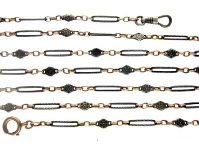 Silver Niello Guard Chain