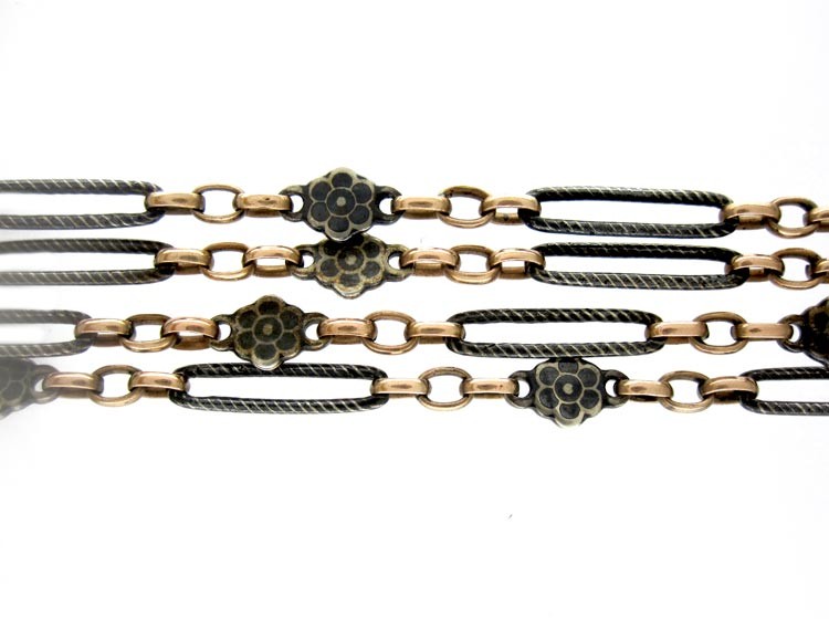 Silver Niello Guard Chain