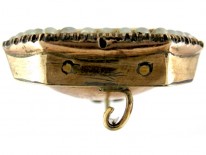 15ct Gold, Citrine & Natural Pearl Brooch