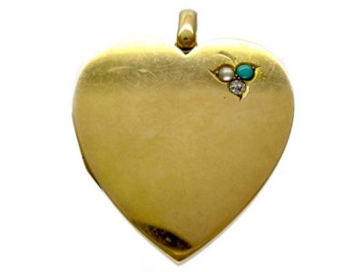 15ct Gold Heart Locket