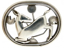 Georg Jensen Fawn Brooch