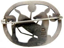 Georg Jensen Fawn Brooch