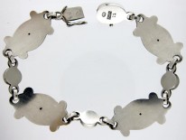 Georg Jensen Silver Moonstone Bracelet