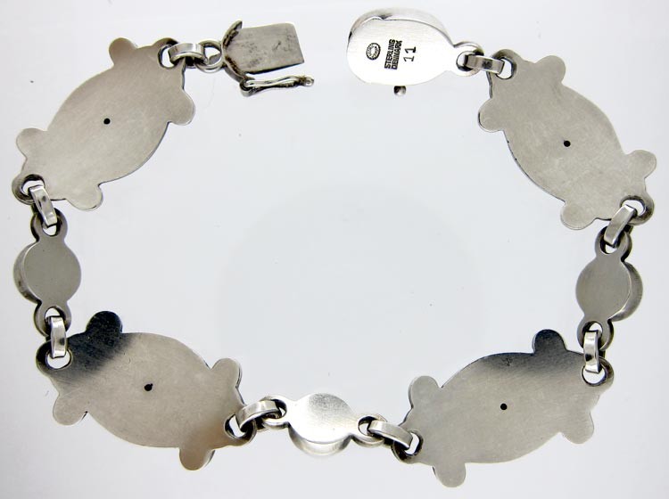 Georg Jensen Silver Moonstone Bracelet