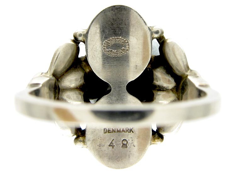 Georg Jensen Moonstone Silver Ring