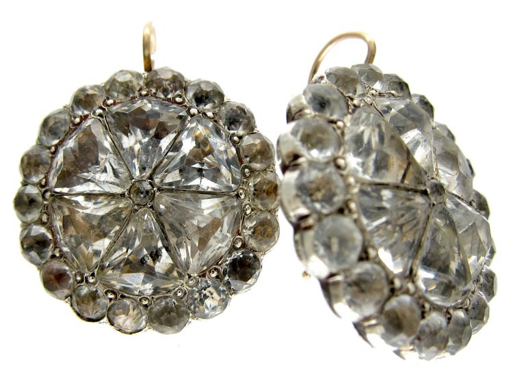 Georgian Paste Earrings