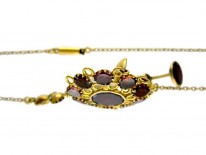 Regency Almandine Garnet Necklace
