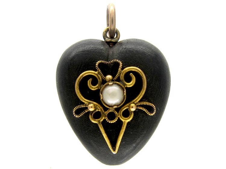 Bog Oak Heart