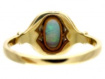 Art Nouveau Opal 14ct Gold Ring