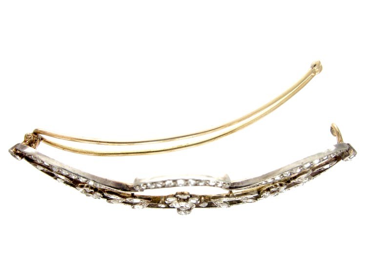 Edwardian Diamond Hair Clip