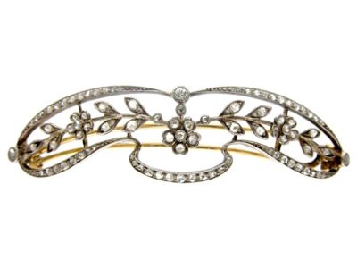 Edwardian Diamond Hair Clip