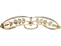 Edwardian Diamond Hair Clip