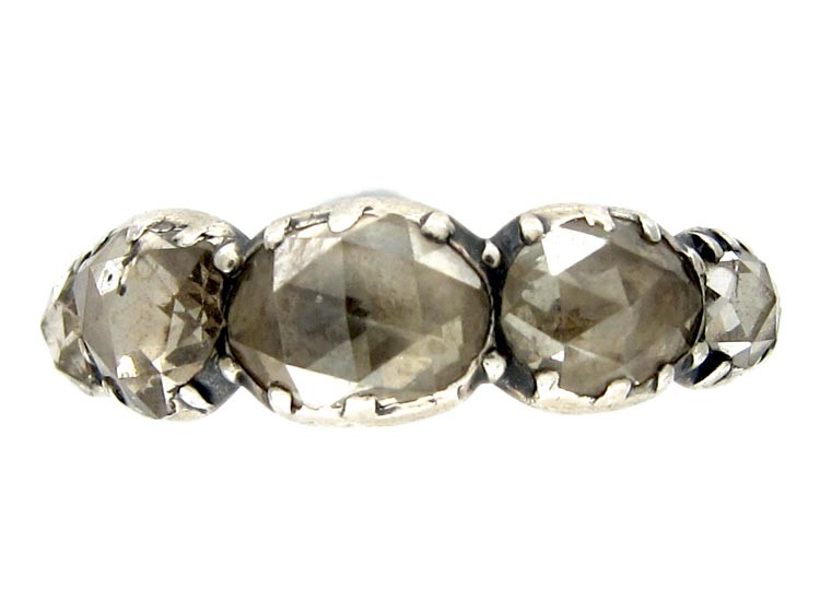 Georgian Rose Diamond Five Stone Ring