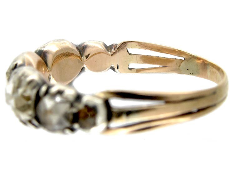 Georgian Rose Diamond Five Stone Ring