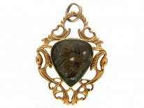 Georgian Enamel Locket Pendant