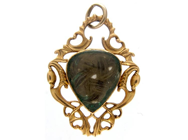 Georgian Enamel Locket Pendant