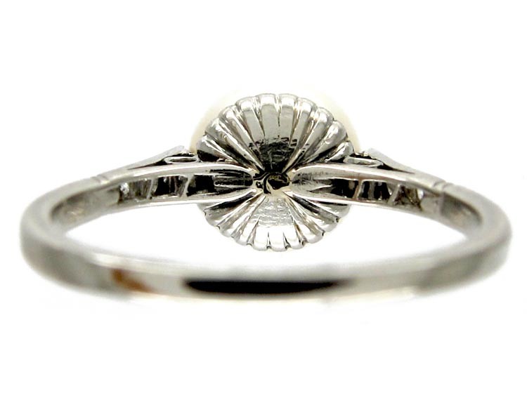 Pearl & Diamond Ring