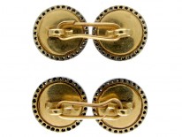 Onyx & Diamond Art Deco Cufflinks