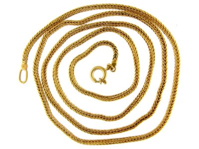 Gold Early 20th Century Chain