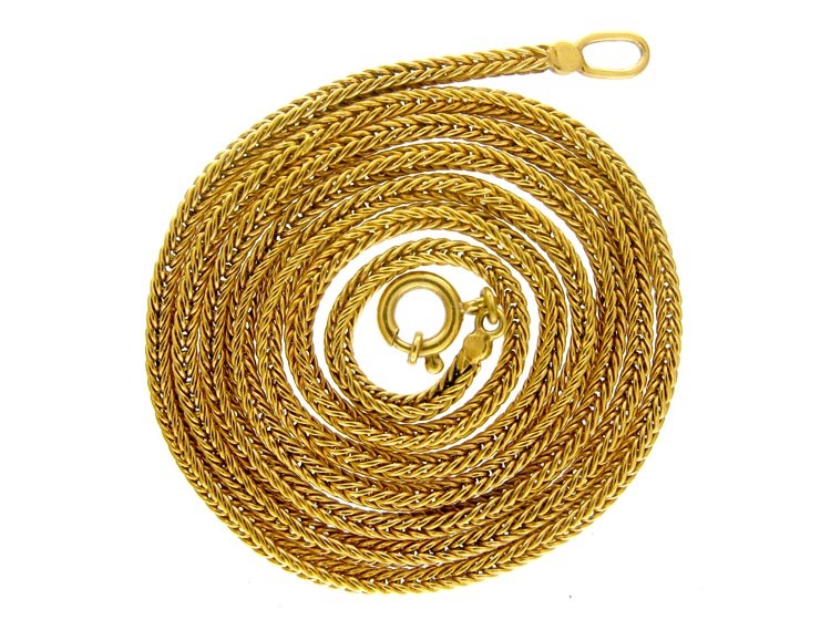 Gold Early 20th Century Chain