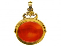 18ct Gold Carnelian Early Victorian Swivel Seal