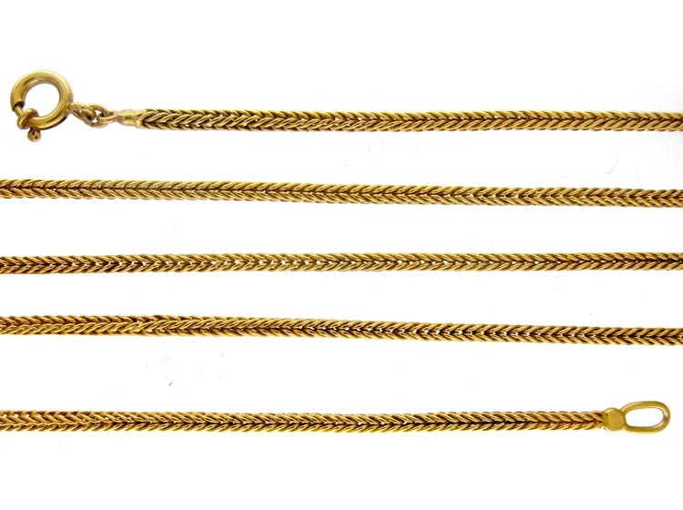 Gold Early 20th Century Chain