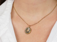 17th Century 18ct Gold Stuart Crystal Pendant