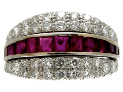 Flip Over Night & Day Gem Set Ring