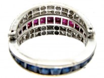 Flip Over Night & Day Gem Set Ring