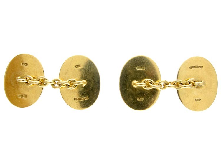 Squirrel 18ct Gold Cufflinks