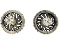 Paste Silver Earrings
