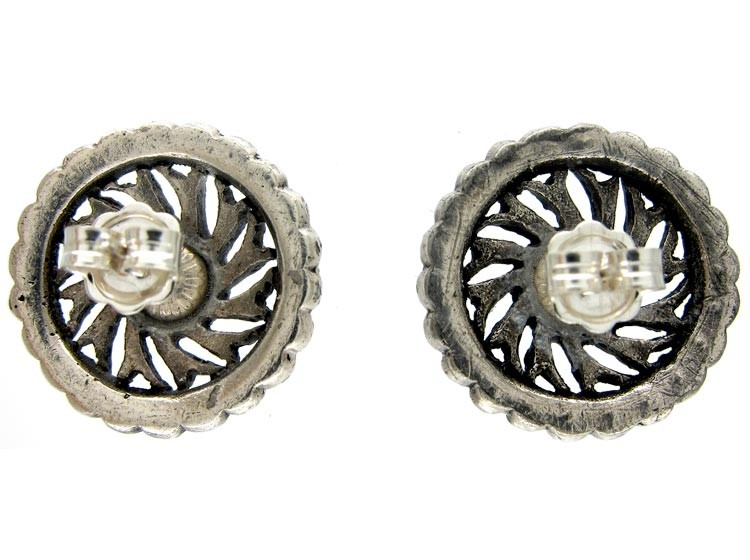 Paste Silver Earrings