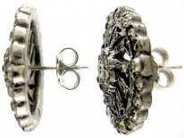 Paste Silver Earrings