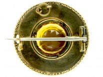 Scottish Gold & Agate Brooch