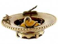 Scottish Gold & Agate Brooch