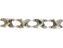 Silver Birds Bracelet