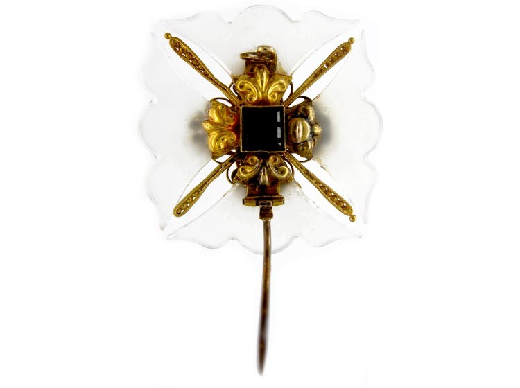 Maltese Cross Brooch