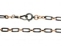 Silver & Niello Chain