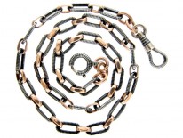 Silver & Niello Chain