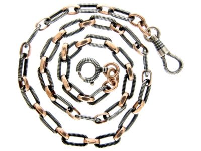 Silver & Niello Chain