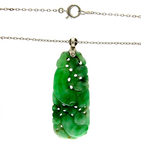Jade Drop Pendant