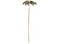 Diamond Badger Tie Pin